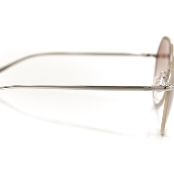 CHANEL  Round Sunglasses 4251-J Silver Brown main image 4